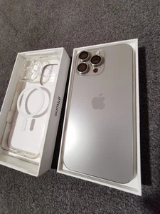 Apple iPhone 16 Pro Max - 256 GB - Natural Titanium (Unlocked) - Picture 1 of 11