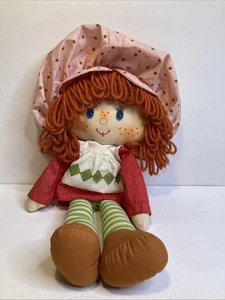 Vintage Strawberry Shortcake Stoffpuppe 16 Zoll Plüsch 1980er Kenner - Bild 1 von 3