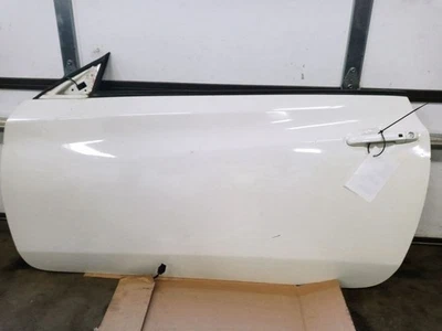 09-12 HYUNDAI GENESIS COUPE DRIVER LEFT DOOR ASSEMBLY WHITE OEM USED  - Image 1 of 4