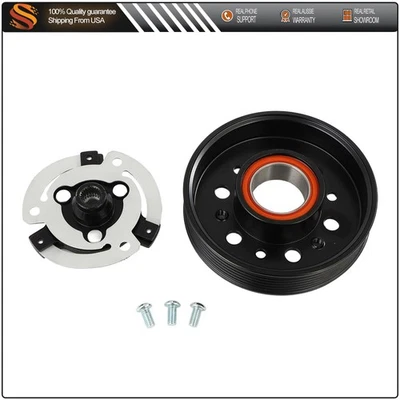 AC A/C Compressor Clutch Kits For Buick Allure 3.0L 2010 LaCrosse 3.0L 2010 - Image 1 of 4