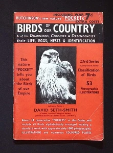 Hutchinson's New Nature "Pockets" Birds of our Country booklet, 23rd Series - Picture 1 of 5