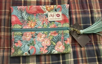 Make Up Junkie Small Flamingo Bag  - Image 1 of 3