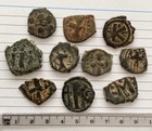 New Listing10 X Ancient Byzantine Bronze Coins