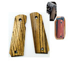 Diy Natural Cocobolo Wood Non Slip Patches Handle Scales For 1911 Grips Models
