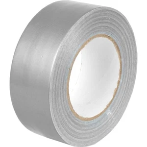 1 cinta de tela de pato Gaffer Gaffa plateada 50 mm 50 m rollo para todo clima resistente - Imagen 1 de 1