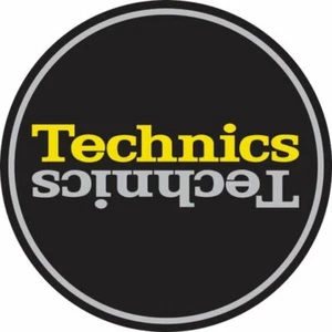 MAGMA Technics Slipmat 60659 Duplex 4: Espejo plateado/amarillo en negro/Totalmente nuevo - Imagen 1 de 3