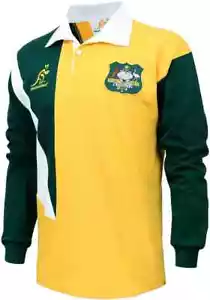 Australian Wallabies 1998 Rugby Union Mens Retro Jersey Sizes S-7XL BNWT - Picture 1 of 3