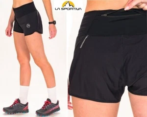 Pantalones cortos de trail running LA SPORTIVA vector 3" delineador con cremallera bolsillo ventilado para mujer MD - Imagen 1 de 12