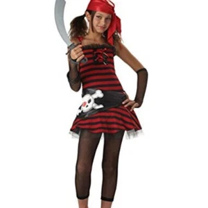 Pirate Cutie Large 10-12 Girl's Costume  - Picture 1 of 5