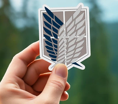 HANDCRAFTED NEW- Titan Scout Logo Vinyl Sticker Decal 3.5 x 2.5 INCHES