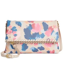 Style & Co Whipstitch East West Flap Crossbody, Dream Dye Print - Picture 1 of 4