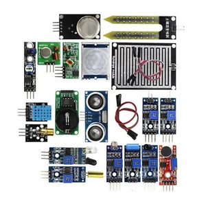 16 IN 1 HC-SR04 Ultrasonic Sensor Module Kit For Raspberry Pi 3/Pi 2 Model B - Photo 1/8