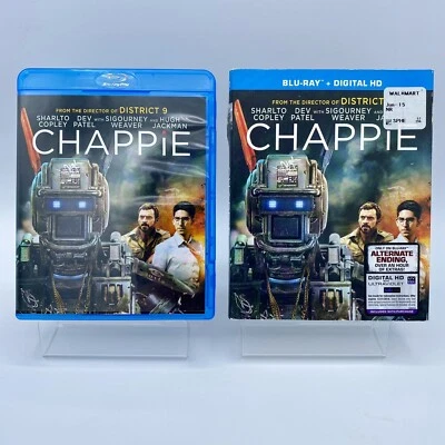 Chappie (Blu-ray, 2015) With Slip Cover - Image 1 of 4