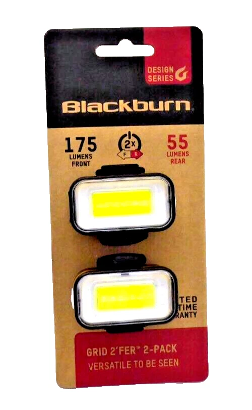 Blackburn Grid 2'Fer Front/Rear Light Set - Image 1 of 1