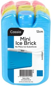 6-10 Hour Mini Ice Bricks, 12 Cm Length (Pack of 3), Cassia - Picture 1 of 12