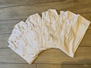 5er SET SEHR GUT ERHALTENE KOCHJACKEN GRÖSSE 116, LARGE, 46" BRUSTUMFANG CA. - Bild 1 von 3