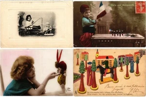 NIÑOS CON JUGUETES MUÑECAS OSOS DE PELUCHE, 69 POSTALES VINTAGE (L7359) - Imagen 1 de 18