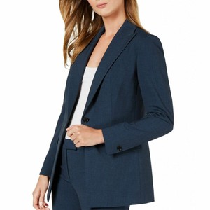 anne klein single button blazer