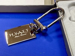 Hyatt Hotels Corporation Five Years Advertising Promo Keychain Key Chain Gift - Picture 1 of 20