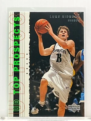 2003-04 Upper Deck Top Prospects Basketball - Luke Ridnour - Oregon - Image 1 of 2