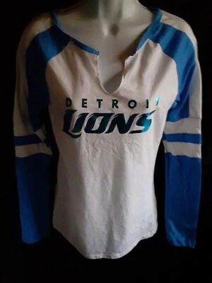 Detroit Lions Women's Majestic Shirt Medium, Large or XL - Image 1 of 4