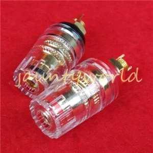 2PC Speaker Banana Amp Terminal Long Binding Post - Picture 1 of 6