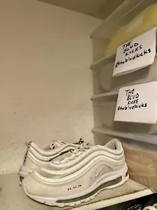 ZAPATOS MSCHF x INRI x NIKE AIR MAX 97 PERSONALIZADOS JESÚS CAMINAR SOBRE EL AGUA 11 - Imagen 1 de 7