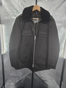 Vintage Brown Tufnyl by Blauer Men Weather Resistant Brown Jacket Coat Sz 42L - Picture 1 of 5