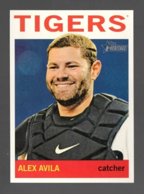 2013 Topps Heritage #19 Alex Avila Near mint or better - Image 1 of 2