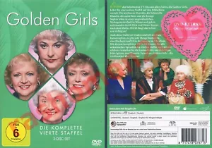DVD THE GOLDEN GIRLS 1988 TV SERIES SEASON 4 Bea Arthur Betty White Region 2 PAL - Picture 1 of 1