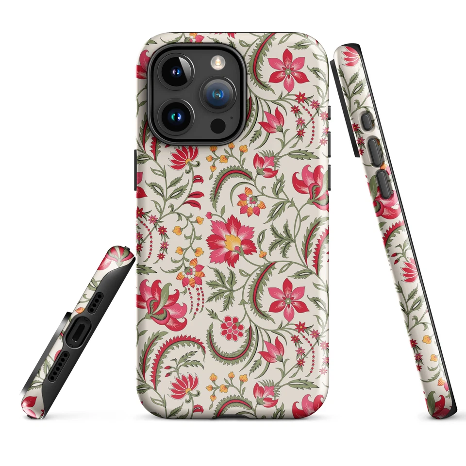 iPhone Case Vintage Liberty Floral Print Tough Phone Case - Image 1 of 1