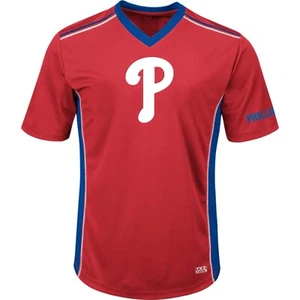 MLB Philadelphia Phillies Jersey Style T-Shirt 3XL/XXXL NWT - Picture 1 of 7
