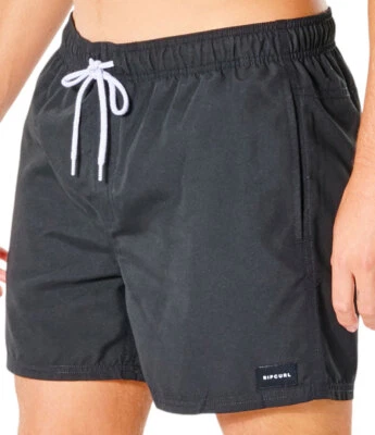 RIP CURL Boardshort Bademode Badehose OFFSET VOLLEY 15 Boardshort 2025 black - Bild 1 von 4