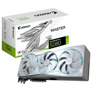 GIGABYTE AORUS GeForce RTX 5080 16GB GDDR7 GV-N5080AORUSM ICE-16GD PCI E 5.0 - Picture 1 of 6