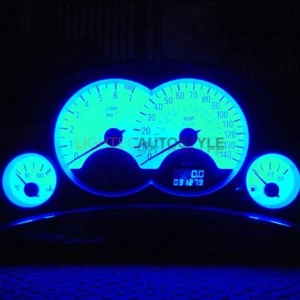 Vauxhall Corsa C Tigra B Combo Blue Led Dash & Interior Light Kit - Picture 1 of 1