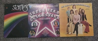 3 Albums PARTRIDGE FAMILY - World Of - Super Star Collection - Starflight - Image 1 of 4
