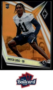 2019 Panini Phoenix #151 David Long Orange RC Orange /99 - Picture 1 of 2