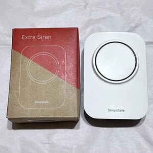 SimpliSafe Extra Siren Security System WS3! ~ Works Great! ~ Fast Shipping! - Picture 1 of 10