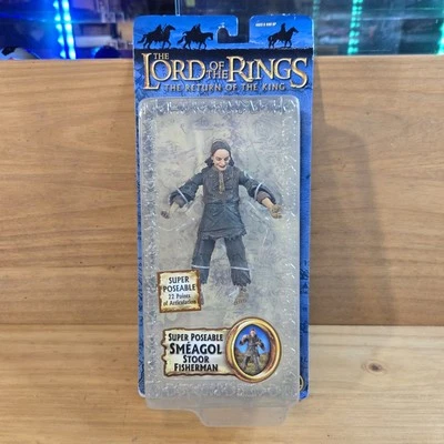 The Lord of the Rings The Return Of The King SMEAGOL STOOR FISHERMAN ToyBiz  - Image 1 of 3