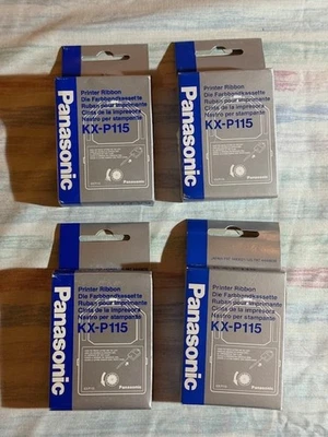 4 PANASONIC KX-P115 Printer Ribbon KX-P1180 P1191 P1695 P2150 P1180i P1150 (New) - Image 1 of 4