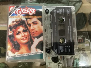 Grease Original Movie Soundtrack Cassette Tape - Picture 1 of 1
