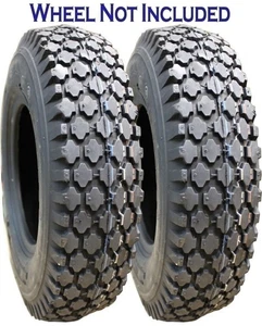 Greenball Stud S356 Transmaster Utility Tire 4ply 4.10/3.50-4 Pack of 2 - Picture 1 of 2