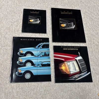 4– 1984 Mercedes-Benz Pamphlets - Image 1 of 4