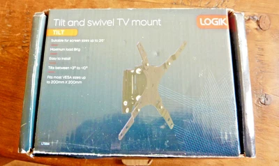 LOGIK LTSS14 Fixed Small TV  or Monitor Mount Bracket for Screen Sizes up to 26" - Image 1 of 4