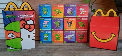 Nuevo TMNT x Hello Kitty McDonald's Happy Meal Toys 2025 Juego Completo 12 piezas Foto 1 de 4