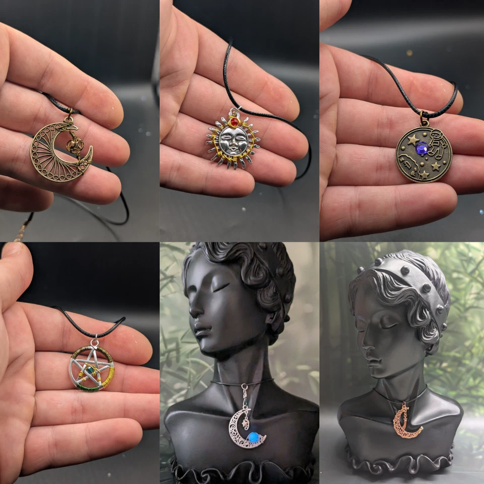 Colgantes reliquias celestiales y místicas MULTI-LISTADO - Joyería artística hecha a mano - Imagen 1 de 4