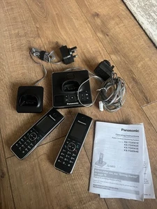 Juego de teléfono inalámbrico doble Panasonic KX-TG8561E - GB1Y918D - Imagen 1 de 1