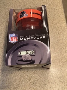 NFL Chicago Bears Digital Monedas Contar Dinero Tarro con Pantalla LCD - Imagen 1 de 8