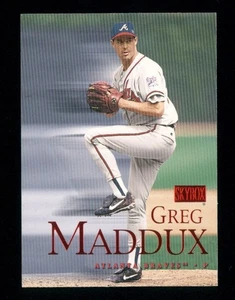 SkyBox #17 SR 2000 Greg Maddux Star Rubies Atlanta Braves HoF - Imagen 1 de 2