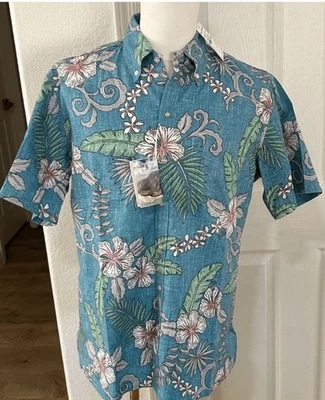 2022 Reyn Spooner ограниченного выпуска фантазии печенье пуловер гавайский мужской размер M новый с Ярлыками - Изображение 1 из 4